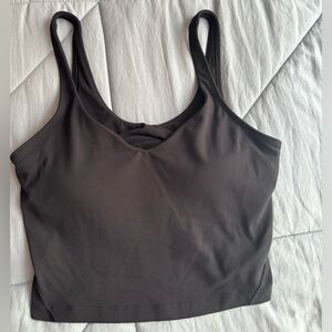 lululemon athletica Black Tank Top